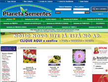 Tablet Screenshot of planetasemente.com.br